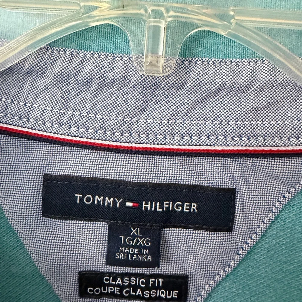 Tommy Hilfiger Men’s Polo Pack - Peach & Teal Set